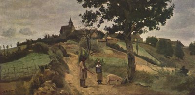 St-André-en-Morvan von Jean Baptiste Camille Corot